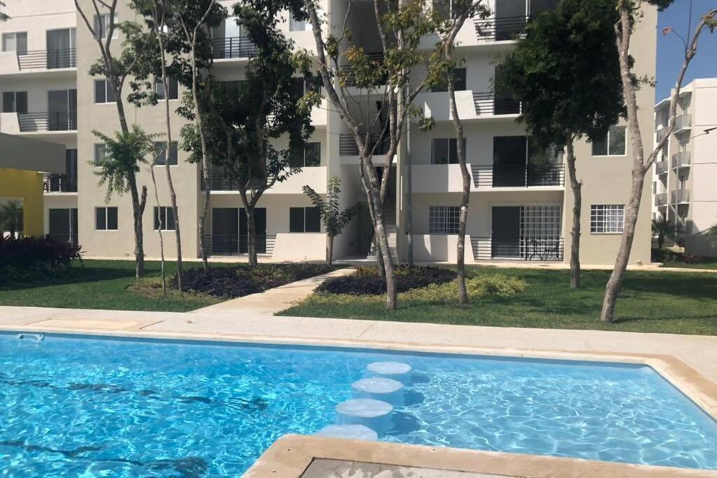 Vive Tus Vacaciones, Depa Nuevo Playa Del Carmenアパートメント エクステリア 写真