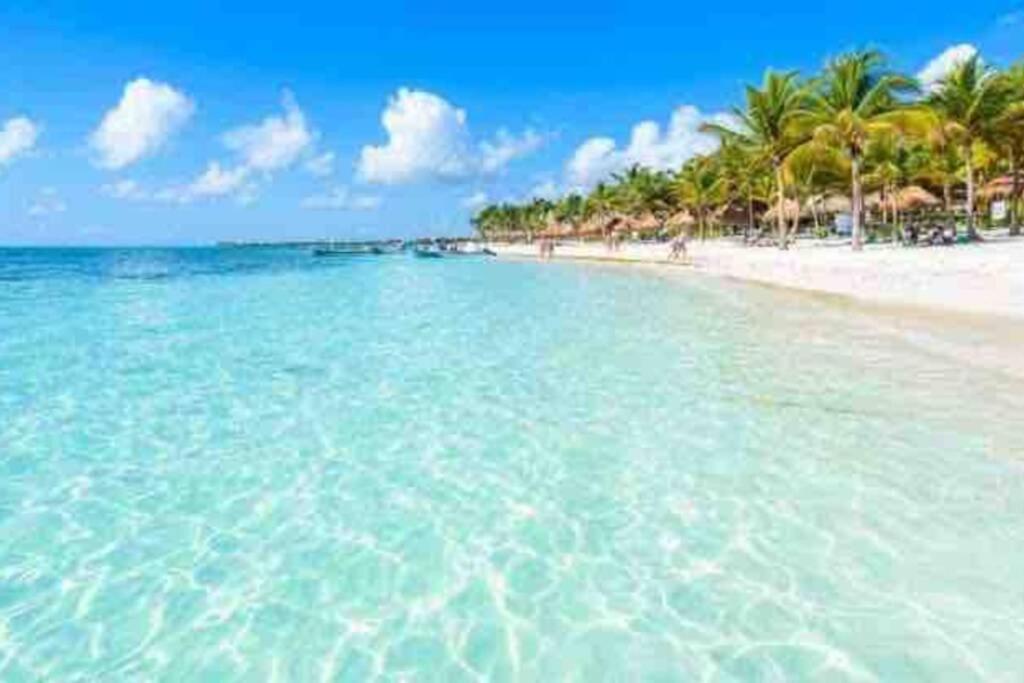 Vive Tus Vacaciones, Depa Nuevo Playa Del Carmenアパートメント エクステリア 写真